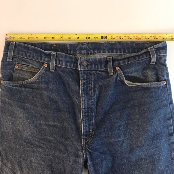 Levi's 517 VTG Men's 40x34 (Fits 38x29) USA Made 100% Cotton Boot Cut Jeans - Picture 9 of 11